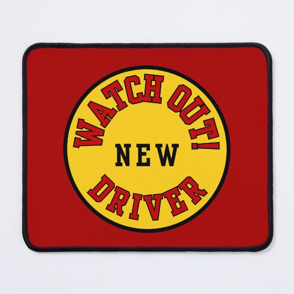 Item preview, DRIVERS SIGN, CAR, WATCH OUT!  NEW DRIVER, NOVELTY  designed and sold by AASparksDesigns.