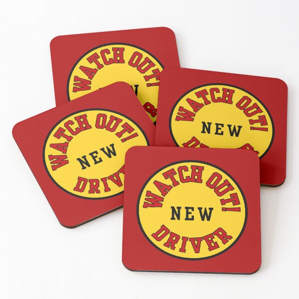 Item preview, DRIVERS SIGN, CAR, WATCH OUT!  NEW DRIVER, NOVELTY  designed and sold by AASparksDesigns.