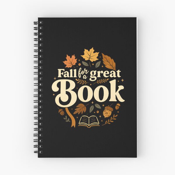 Item preview, Fall For A Great Book Autumn Reading Graphic designed and sold by BrandyMegan.