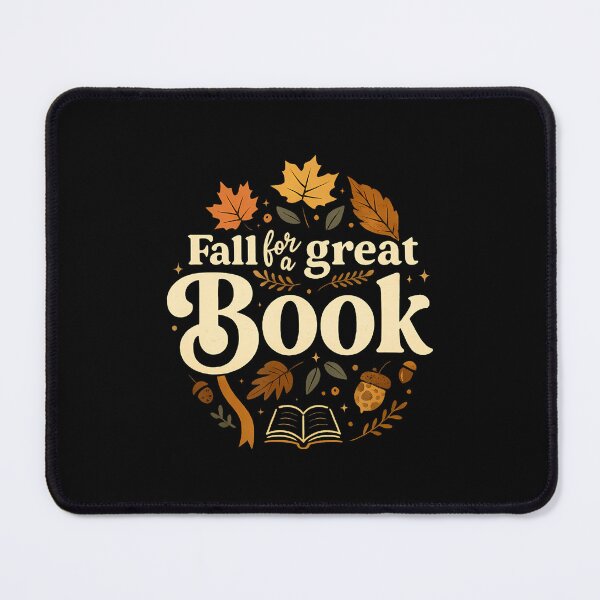 Item preview, Fall For A Great Book Autumn Reading Graphic designed and sold by BrandyMegan.