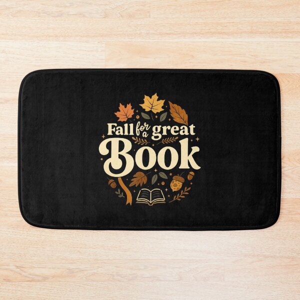 Item preview, Fall For A Great Book Autumn Reading Graphic designed and sold by BrandyMegan.