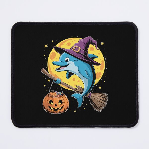 Item preview, Dolphin Witch Hat Trick or Treat Candy Bucket Halloween designed and sold by ryukaizox1.