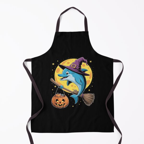 Item preview, Dolphin Witch Hat Trick or Treat Candy Bucket Halloween designed and sold by ryukaizox1.