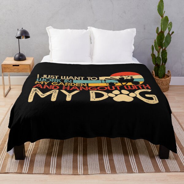 Item preview, Gardening Women Men Funny Garden Gardener Dog Lover Plants designed and sold by VivanLaurel.