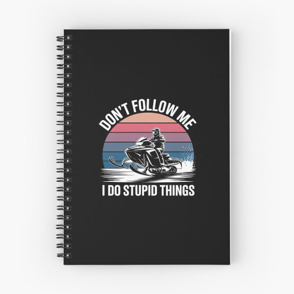 Item preview, Don’t Follow Me Snowmobile Lover Riders designed and sold by ryukaizox1.