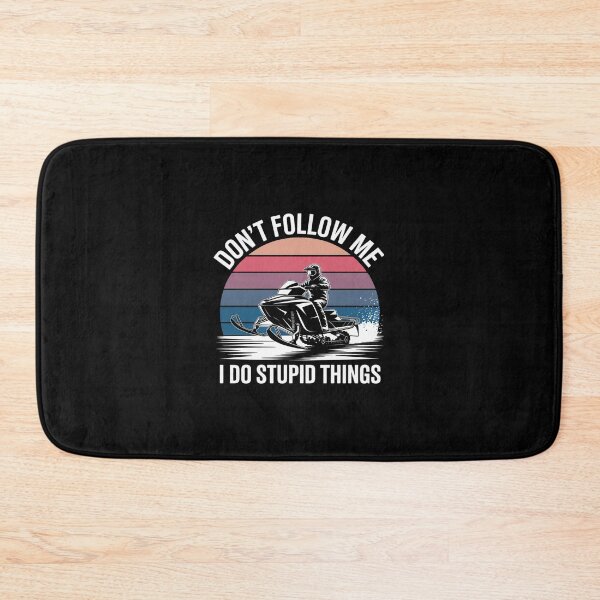 Item preview, Don’t Follow Me Snowmobile Lover Riders designed and sold by ryukaizox1.