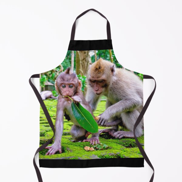 Item preview, Monkey Family with Babies at Monkey Forest in Ubud Bali designed and sold by Adam Gormley.