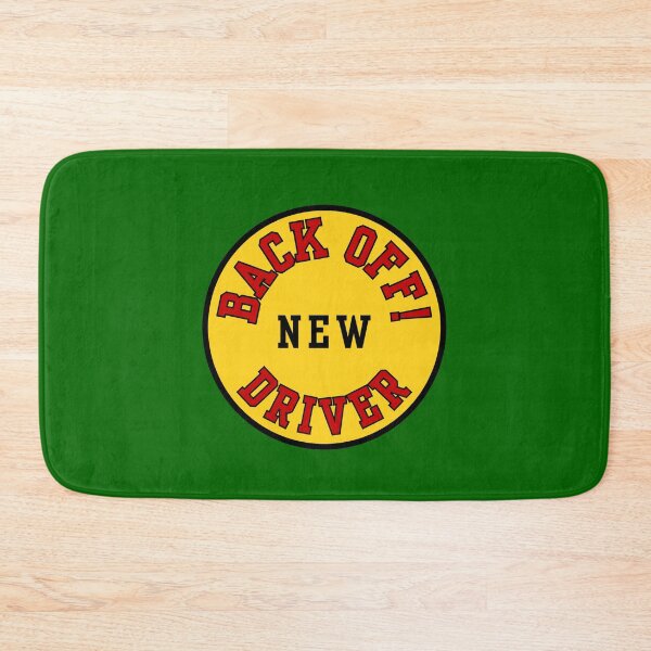 Item preview, DRIVERS SIGN, CAR, BACK OFF!  NEW DRIVER, NOVELTY  designed and sold by AASparksDesigns.
