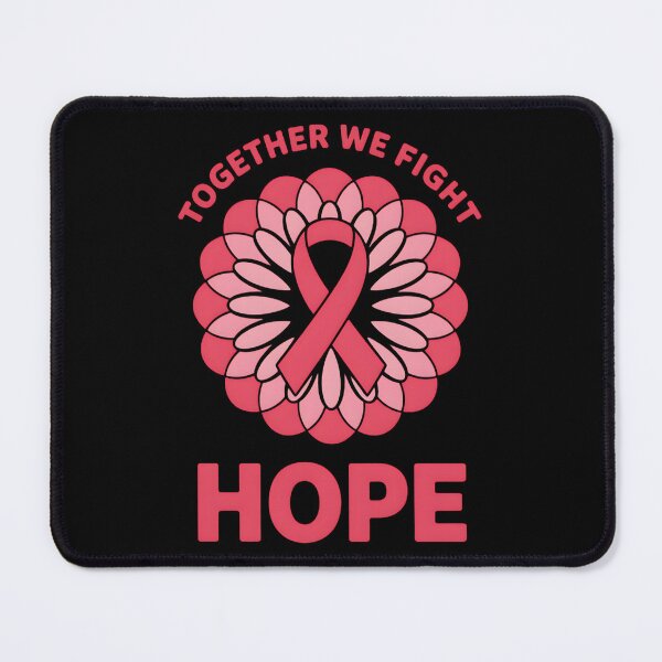 Item preview, Breast Cancer Hope – Support Awareness Ribbon Mandala designed and sold by Taans-Creation.