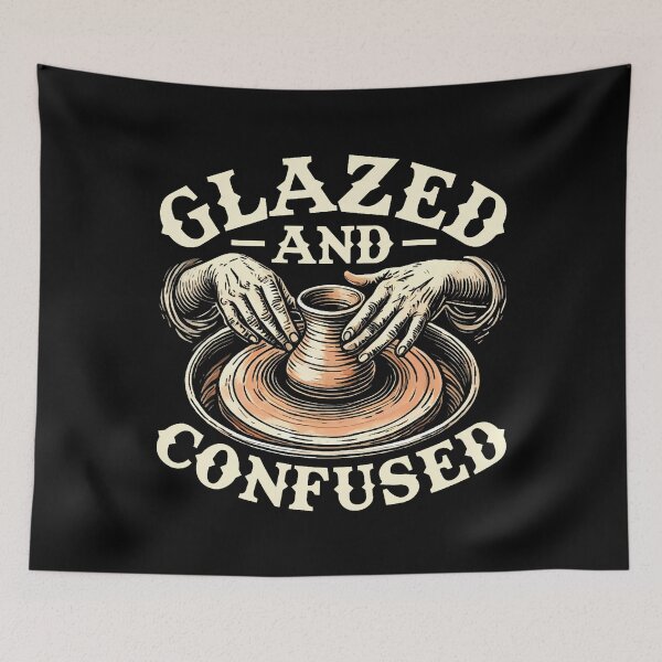 Item preview, Glazed And Confused Ceramics Pottery Sculpture Glazing Clay designed and sold by SheilaAnjelica.