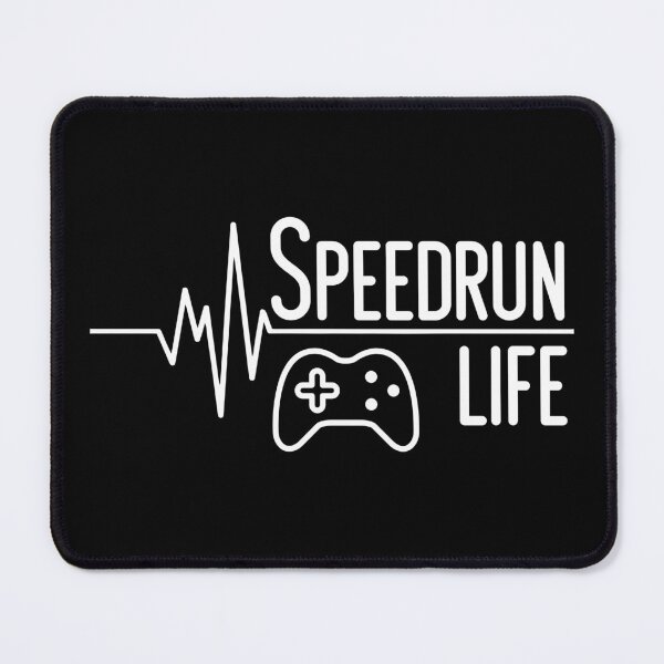 Item preview, Speedrun Life Heartbeat Gamer Controller Design designed and sold by PHRASEandSTYLE.