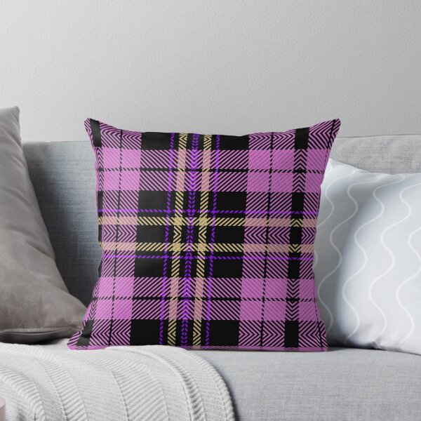 Artikelvorschau, Lila-schwarzes Tartan entworfen und verkauft von DesignsbyPheby.