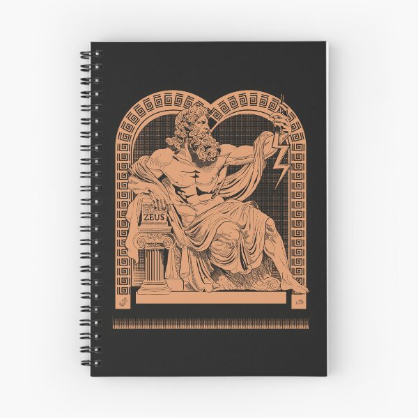 Aperçu de l'œuvre mythologie grecque roi des dieux Zeus créée et vendue par CamaleonDesigns.