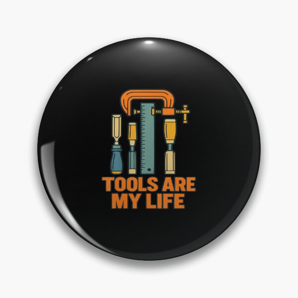 Item preview, Tools Are My Life Woodworker Carpenter Diy Builder Pride designed and sold by TommieJune.