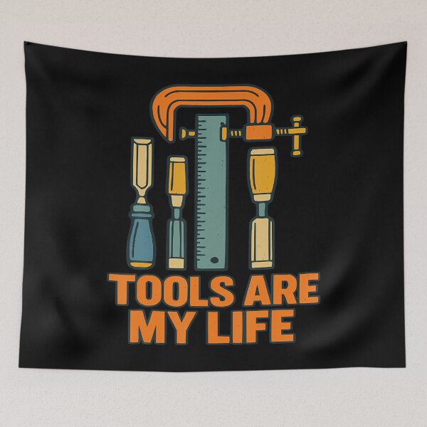 Item preview, Tools Are My Life Woodworker Carpenter Diy Builder Pride designed and sold by TommieJune.