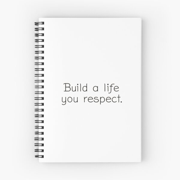Item preview, Build a Life You Respect – Elegant Minimalist Quote designed and sold by Irene Catchmind.