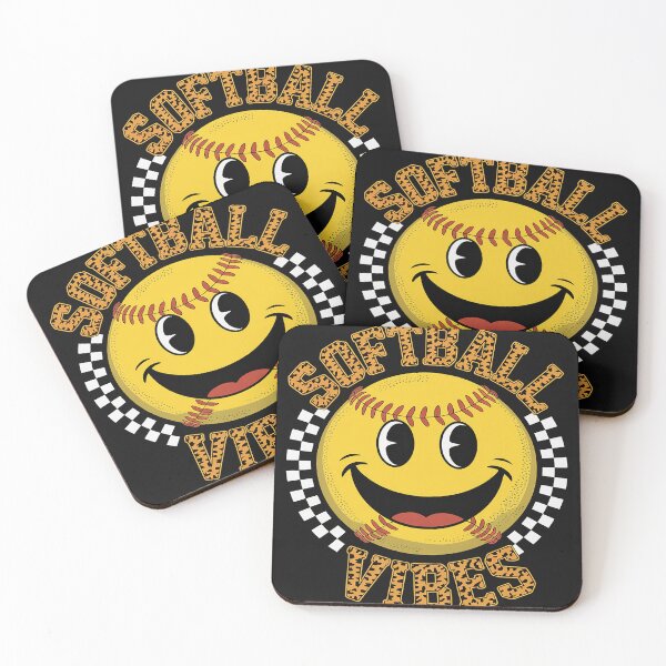 Item preview, Softball Vibes Softball Retro Groovy Game Day Girls Women designed and sold by Rackaam.