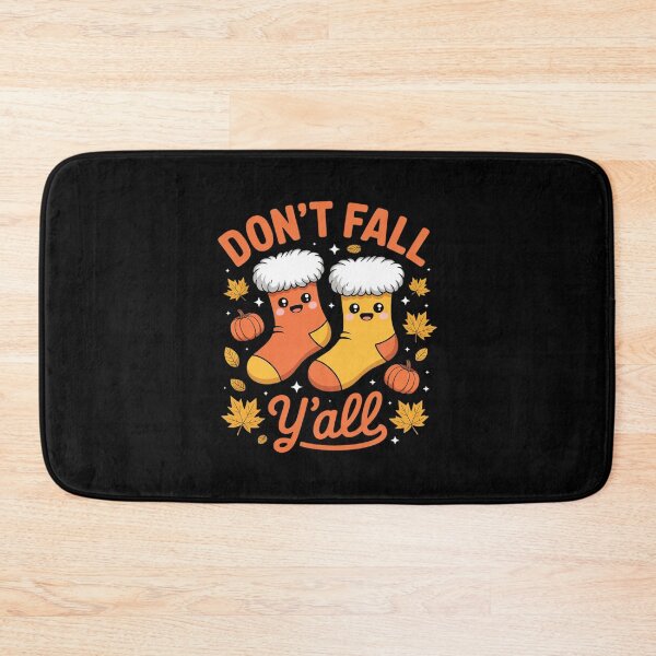 Item preview, Don't Fall Y'all Socks & Pumpkins designed and sold by ryukaizox1.