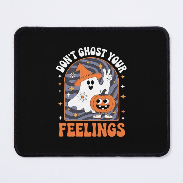 Item preview, Don't Ghost Your Feelings Halloween Pumpkin Mental Health designed and sold by ryukaizox1.