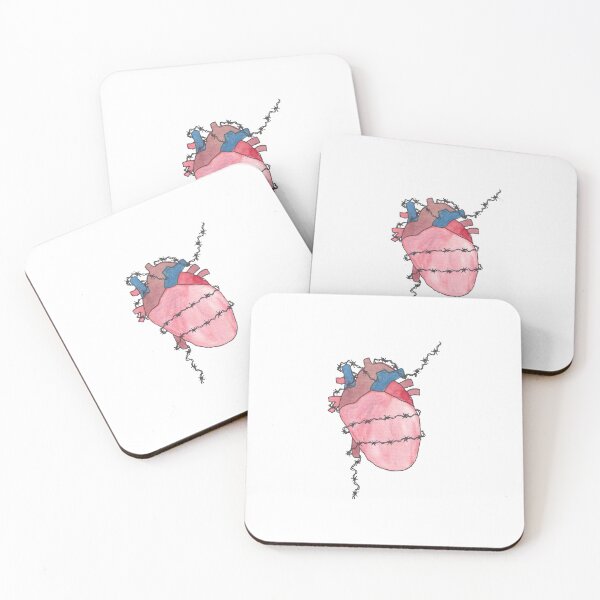 Item preview, barbed heart designed and sold by Full Whimsy.