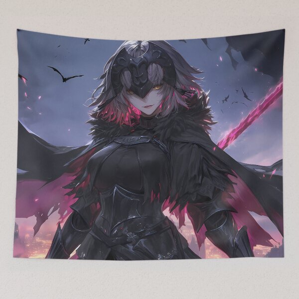 Item preview, Darc Jeanne D’Arc Alter Fate Grand Order Anime Girl Waifu Dark Fallen Night Sky designed and sold by CarlosBender.
