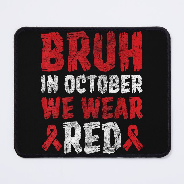 Item preview, Bruh Red Ribbon Week Awareness designed and sold by SetlockSis41.