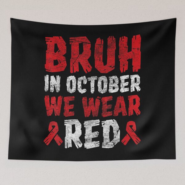 Item preview, Bruh Red Ribbon Week Awareness designed and sold by SetlockSis41.