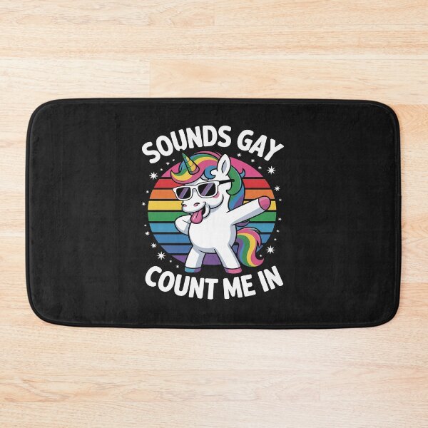 Item preview, Sounds Gay Count Me In Unicorn Dabbing LGBT Pride Month Gay designed and sold by tkhrbika.