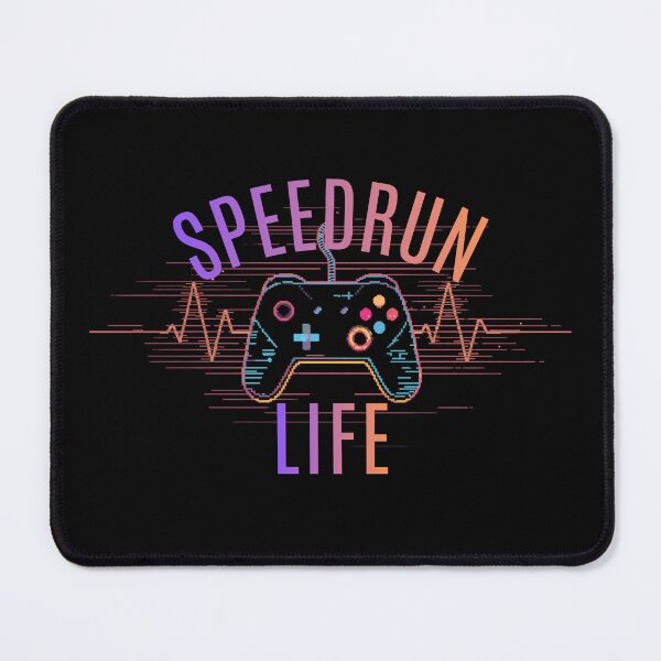 Item preview, Retro Vaporwave Speedrun Life Controller Design designed and sold by PHRASEandSTYLE.