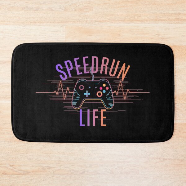 Item preview, Retro Vaporwave Speedrun Life Controller Design designed and sold by PHRASEandSTYLE.