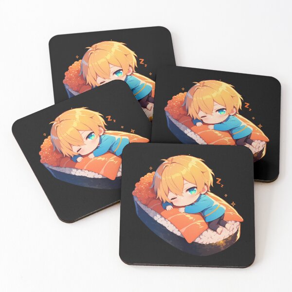 Artikelvorschau, Eugeo Sushi Nap Kawaii Chibi Sword Art Online Anime entworfen und verkauft von CarlosBender.