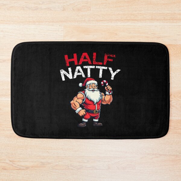 Item preview, Christmas Half Natty Half Natural Steroid Bodybuilder Gym designed and sold by BrandyMegan.