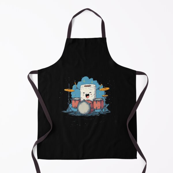 Item preview, Drumming Toilet Paper Graphic For Rock Lovers designed and sold by BeverlyBrenda.