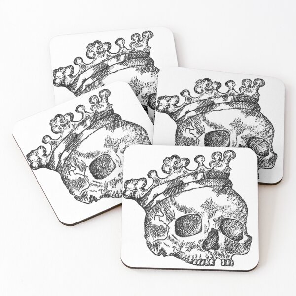 Item preview, Skull and Crown Sketch  designed and sold by HawthorneFlame.