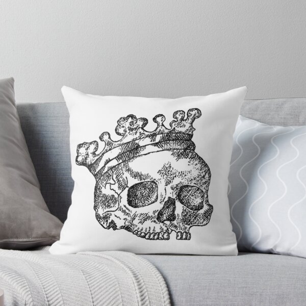 Item preview, Skull and Crown Sketch  designed and sold by HawthorneFlame.