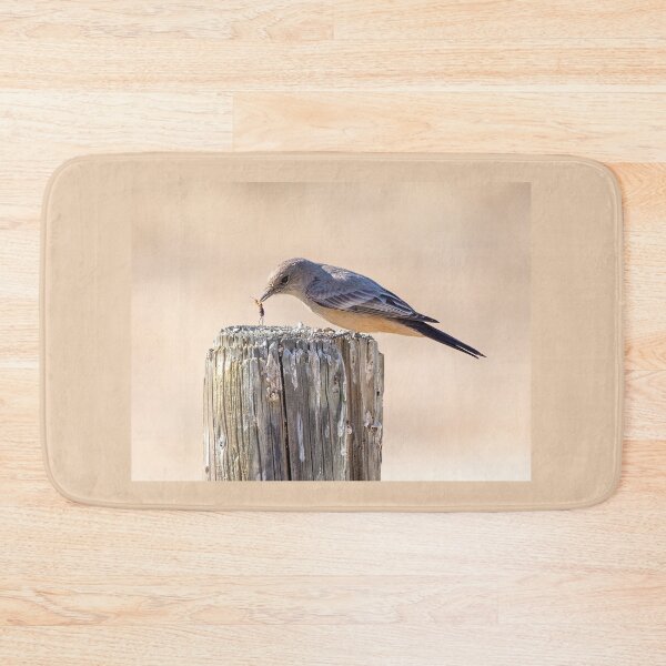 Item preview, Say's Phoebe with Insect designed and sold by CarolM.