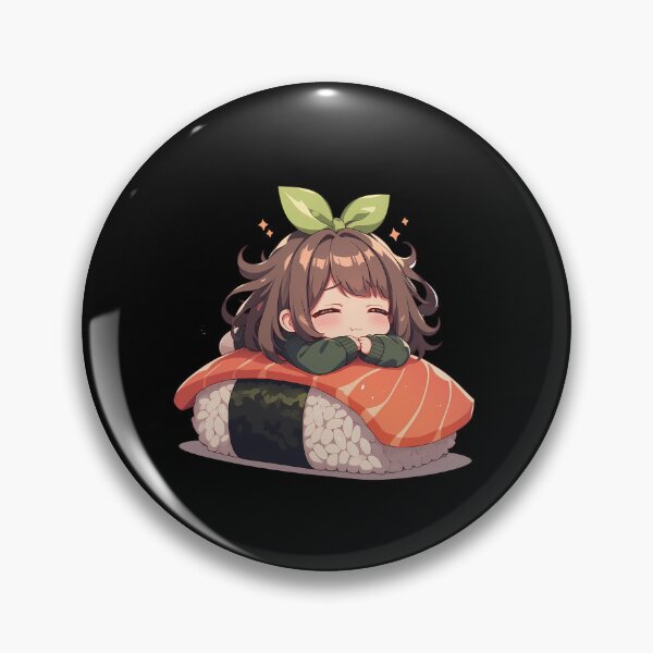 Item preview, Rantaro Amami Sushi Sleep Kawaii Chibi Danganronpa Anime designed and sold by CarlosBender.