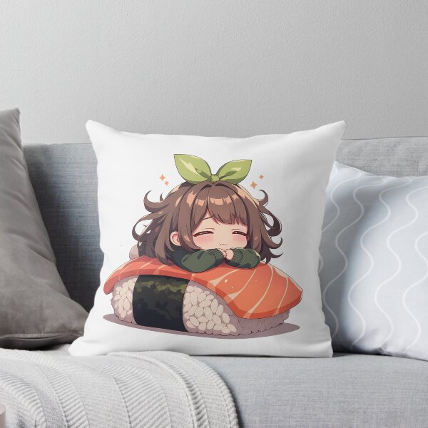 Item preview, Rantaro Amami Sushi Sleep Kawaii Chibi Danganronpa Anime designed and sold by CarlosBender.