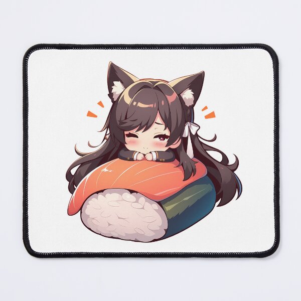 Item preview, Atago Sushi Hug Kawaii Chibi Azur Lane Anime designed and sold by CarlosBender.
