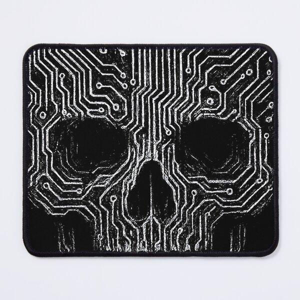Item preview, Cyber Skull Circuit Board Art designed and sold by Mortisigil.