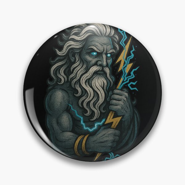 Item preview, Zeus God of Thunder Lightning Bolt | Neo-Traditional Tattoo Art designed and sold by uNORTHODOX72.