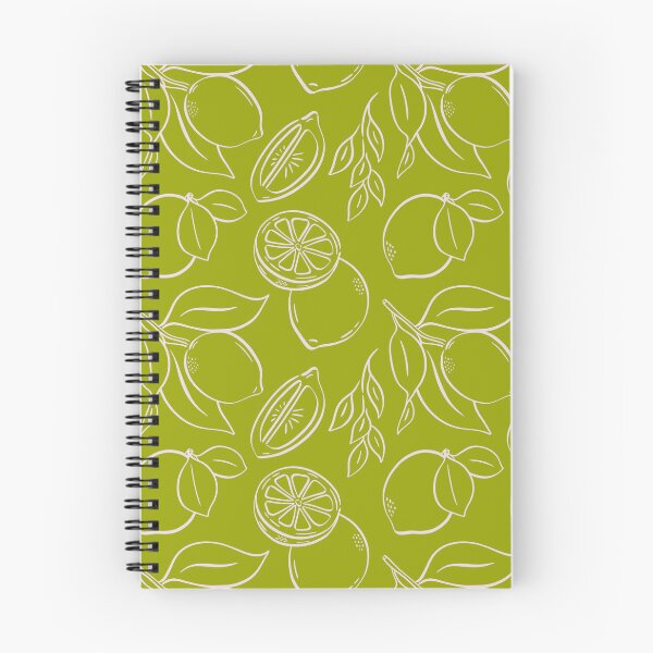 Item preview, Fresh and Minimal Hand-Drawn Lemon Line Art Pattern designed and sold by Olive Lane Creative.