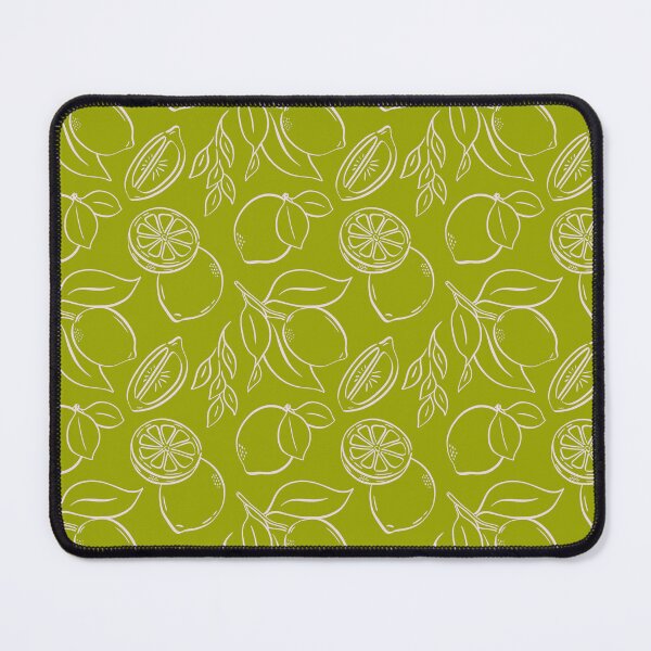 Item preview, Fresh and Minimal Hand-Drawn Lemon Line Art Pattern designed and sold by Olive Lane Creative.