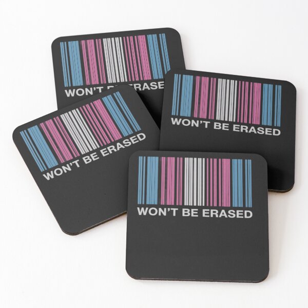 Item preview, WontbeErased Transgender Pride Trans Rights designed and sold by BlueCreator-inc.