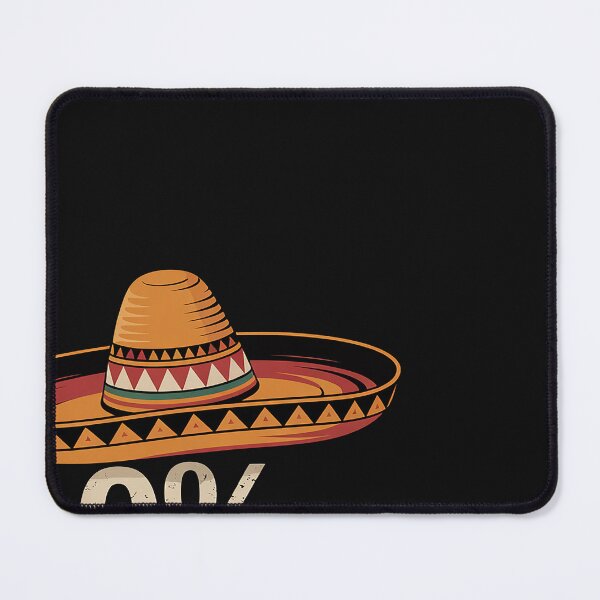 Item preview, 0% Mexican Cinco De Mayo Fiesta Sombrero Funny designed and sold by BlueCreator-inc.