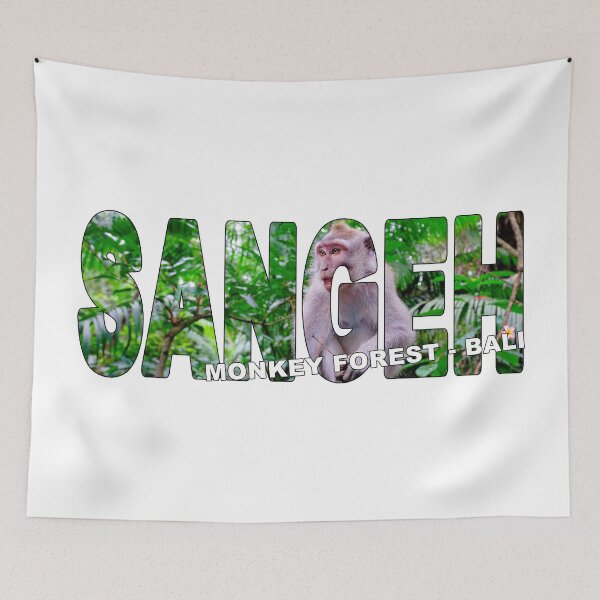 Item preview, SANGEH MONKEY FOREST Bali - Chill Monkey Portrait designed and sold by Adam Gormley.
