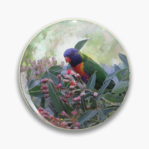 Item preview, Australian Rainbow Lorikeet designed and sold by Aakheperure.