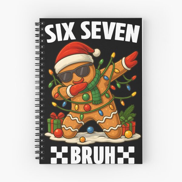Item preview, 67 Six Seven Bruh Funny Christmas Dabbing Gingerbread Meme  designed and sold by AnitaBice.