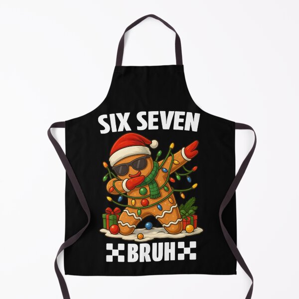 Item preview, 67 Six Seven Bruh Funny Christmas Dabbing Gingerbread Meme  designed and sold by AnitaBice.