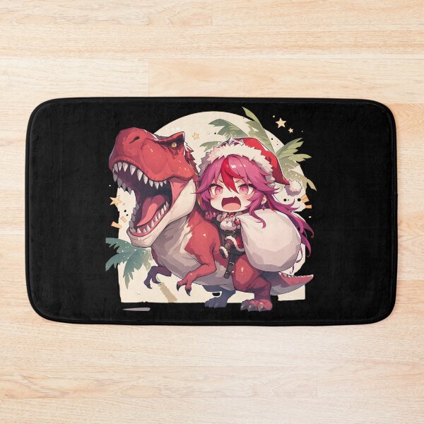 Item preview, Rosaria Christmas Dinosaur Fun Genshin Impact Game Chibi Kawaii Anime designed and sold by CarlosBender.